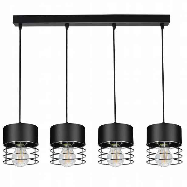 Závěsná Led lustrová lampa Vigo III Chrom