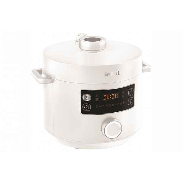 Elektrický tlakový hrnec Tefal Turbo Cuisine CY754130 bílá