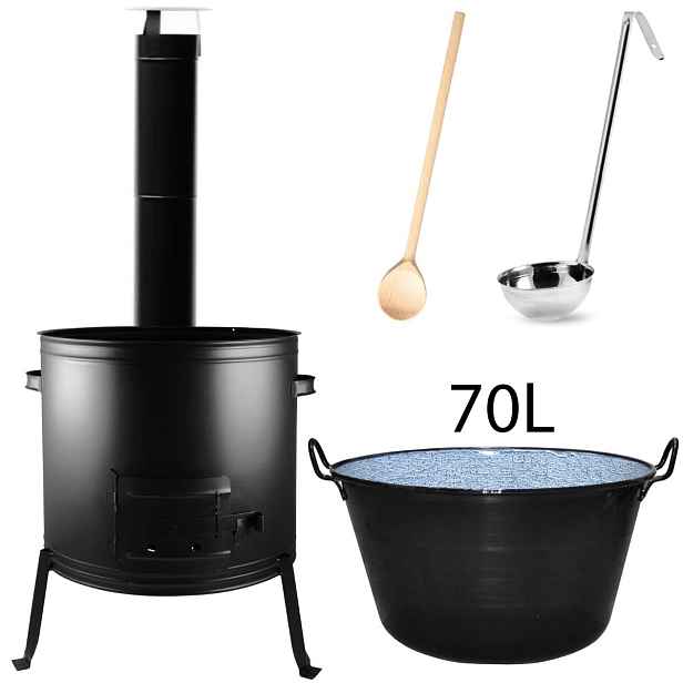 Perfect Home Set-133 Kotlíková souprava 70L, 4ks