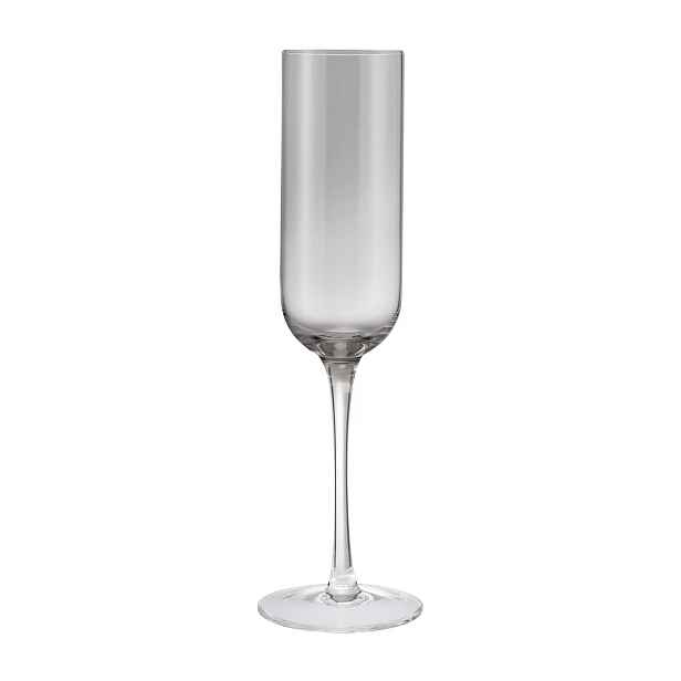 Sada 4 ks sklenic na sekt 220 ml Blomus FUUMI - kouřová