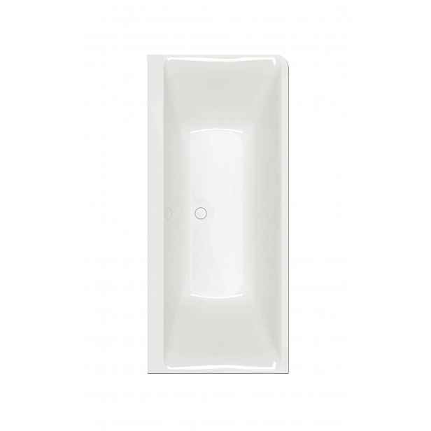 Villeroy & Boch Subway 3.0 - Vana 180x80 cm, levá, Quaryl, alpská bílá UBQ180SBW9CL00V-01