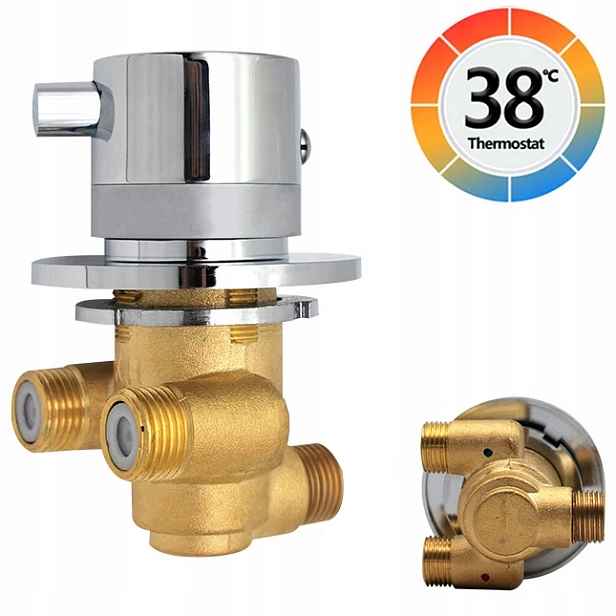 Sprchová Baterie S Termostatem Pro Sprchový Panel Kabiny