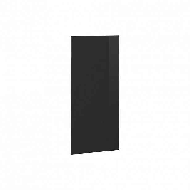 Vicco KUCHYŇSKÁ DVÍŘKA R-Line Černý vysoký lesk 59.6 x 132.7 cm nábytková čela pro potravinovou skříň