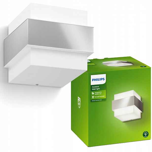 Zahradní nástěnné svítidlo Fasádní Led Venkovní lampa Shovel E27 IP44 Philips