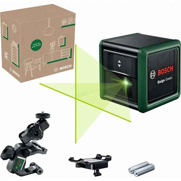 Bosch - Křížový laser, dosah 12 m, s příslušenstvím 0603663CZ0