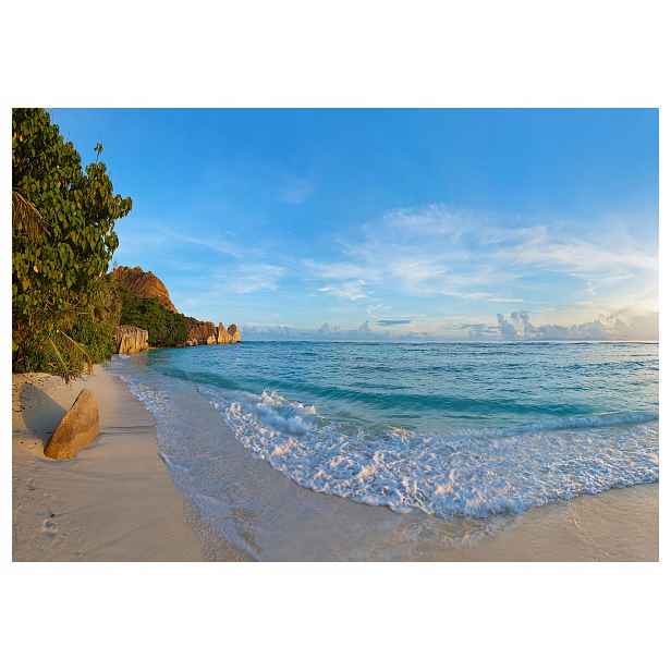 Fototapeta Tropická pláž Relax Oceán Bílý písek 200x140 lepidlo