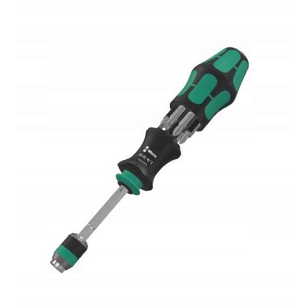 Rukojeť S Držákem Hrotů 1/4' S Magnetem 6 Hrotů