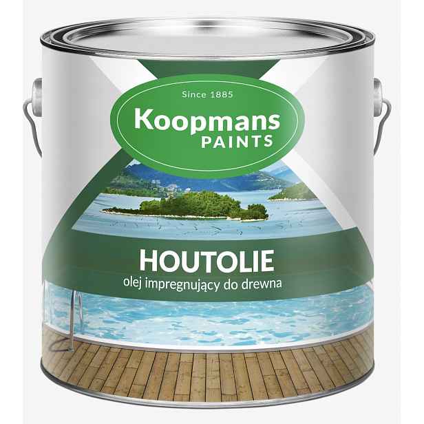 Koopmans Houtolie Uv 2,5L Bezbarvý – Olej na dřevo, ochrana a impregnace