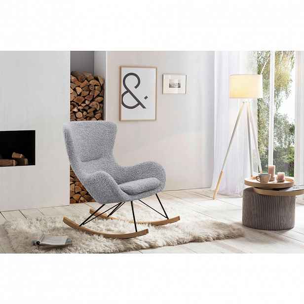 Livetastic HOUPACÍ ŽIDLE, textil, světle šedá