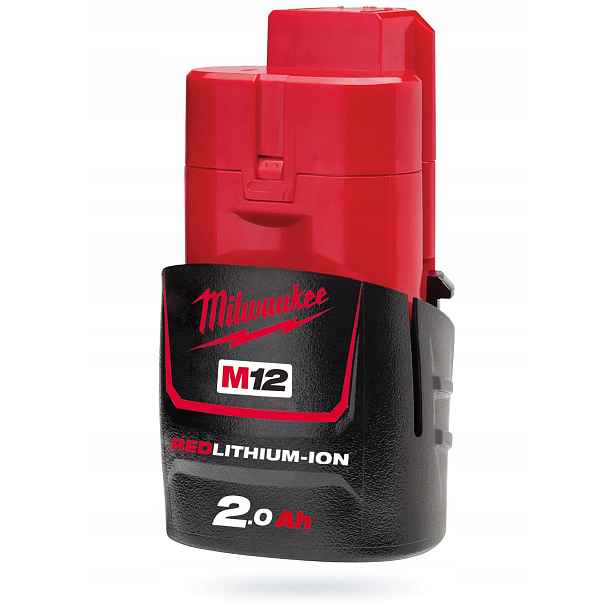 Akumulátor Milwaukee M12B2 12,0V 2,0Ah Redlithium Li-Ion Originál