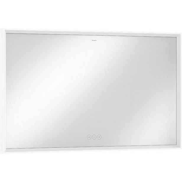 Led zrcadlo s dotykovým senzorem Hansgrohe Xarita E 120,6x70,6 cm matná bílá 54985700