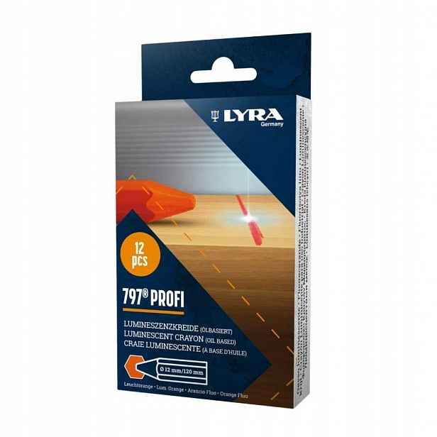 Luminiscenční Pastelka Profi 797 Oranžová (12 Ks)