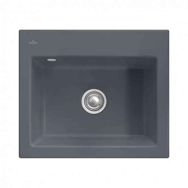 Villeroy & Boch Subway 60 - Keramický dřez 60x51 cm, CeramicPlus, grafit 330901i4