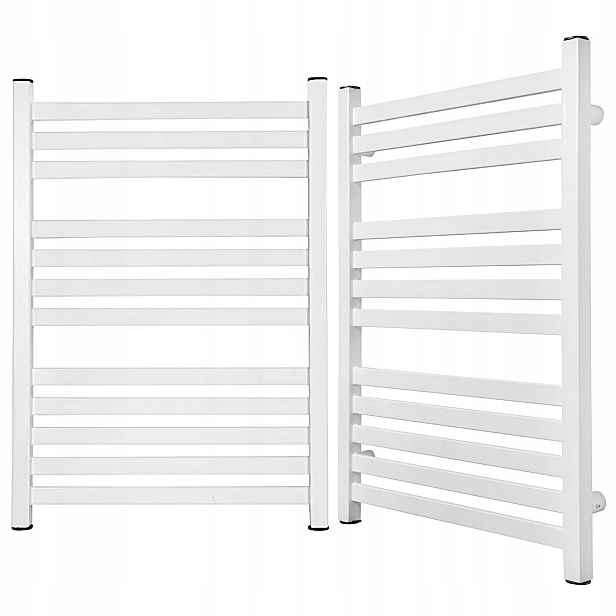 Nástěnný Koupelnový Radiátor Bílý Žebřík Gr-kw 750 x 530 12 Žeberek 403W