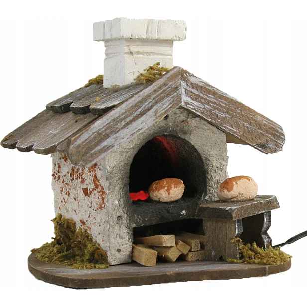 Kamna, osvětlená – 7,2 cm pro figurky 59 Cm
