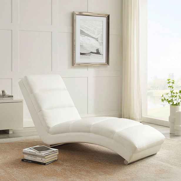 Livetastic RELAXAČNÍ VÁLENDA, textil, bílá