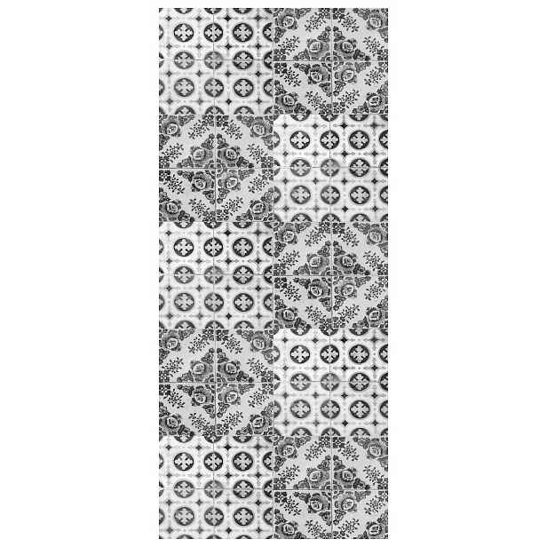 Samolepka Fototapeta Elegantní geometrie černobílých vzorů 91x211