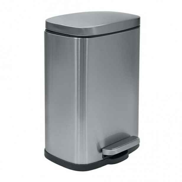 Spirella Spirella pedálový odpadkový koš akira kartáčovaná nerez ocel soft-close 12 l 10.21564