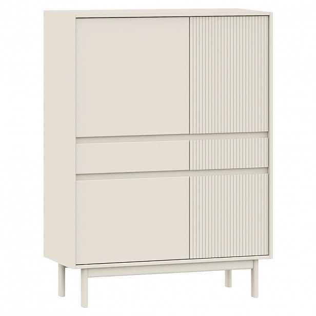 Livetastic VYSOKÁ KOMODA, pinie, kašmírová, 102/136/42 cm