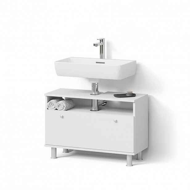 Livinity® TOALETNÍ SKŘÍŇKA PRO UMYVADLO Fucino Bílá 80.2 x 54 cm se zásuvkou