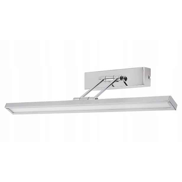 Led nástěnné svítidlo nad obraz zrcadlo chrom moderní nastavitelné 45 cm 4000K Rabalux