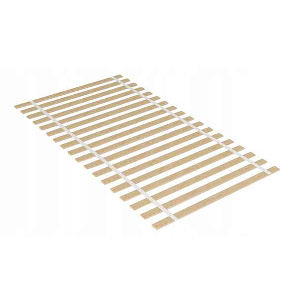 Rám postele pod matrace 80x200 cm, 18 plochých lamel, 250 kg, pevný