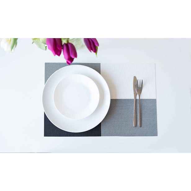 JAHU collections Prostírání Deluxe 30 × 45 cm – Aida černá