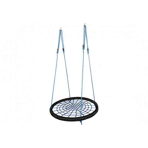 Marimex MA56654 houpačka ve tvaru kruhu 100 cm černá/modrá