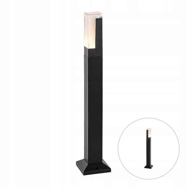 Venkovní Led zahradní sloupková lampa 7W IP54 černá Darvas Rabalux