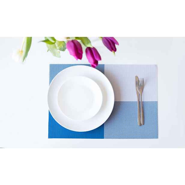 JAHU collections Prostírání Deluxe 30 × 45 cm – Aida modrá