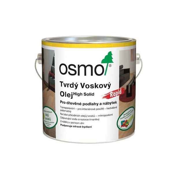 Olej tvrdý voskový Osmo Rapid 3262 bezbarvý 0,75 l
