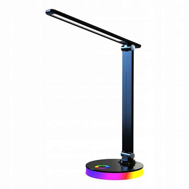 Stolní lampa Bruno Black 5W Led Rgb