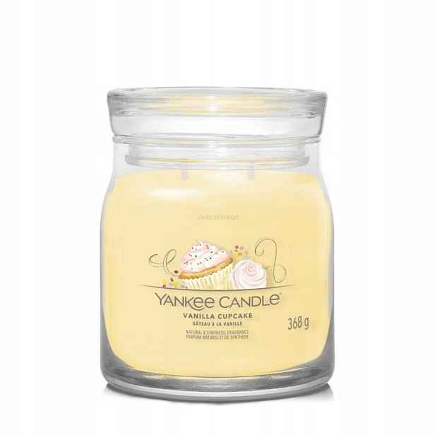 Vanilla Cupcake – Yankee Candle Signature – střední svíčka se dvěma knoty