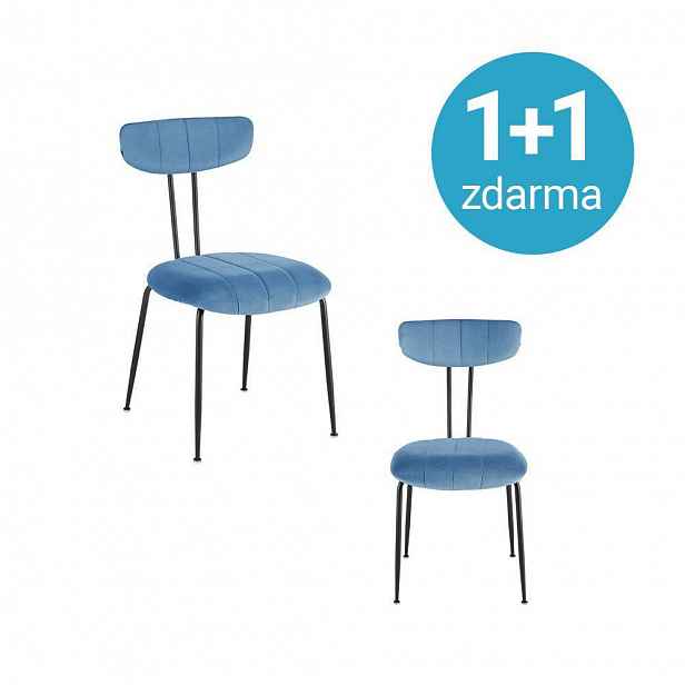 Židle Tylor 1+1 Zdarma modrá