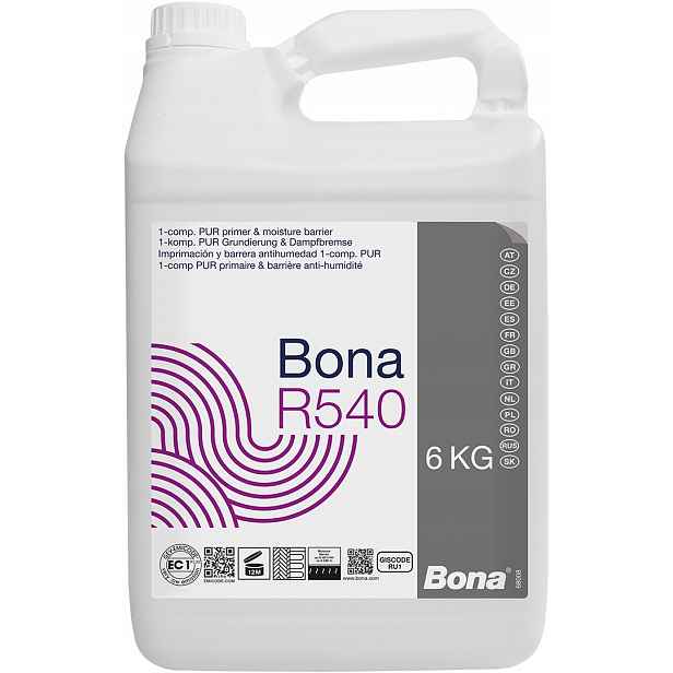 Bona R540 6 kg, polyuretanová zemina a protivlhkostní bariéra pod lepidla