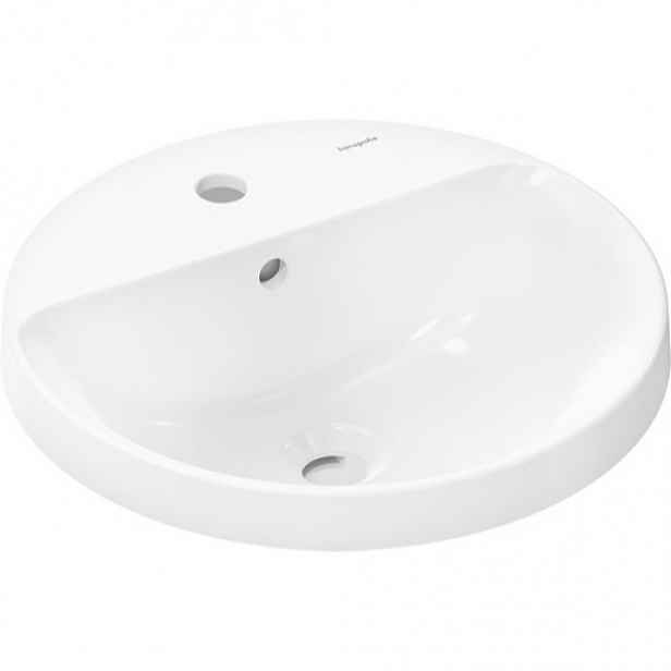 Hansgrohe Xuniva S zápustné umyvadlo 45x45 cm otvor pro baterii uprostřed 61056450