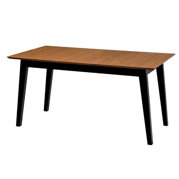 Szynaka Jídelní rozkládací stůl Lazure 40 160/240 cm dub Rustikal/černý