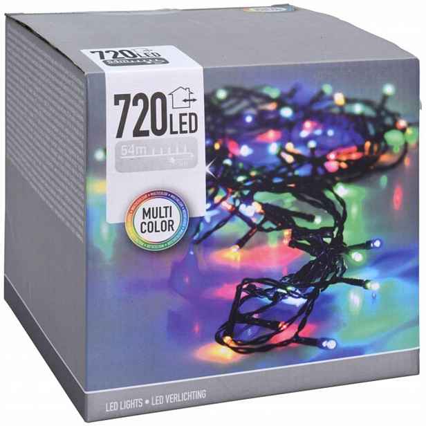Vánoční osvětlení 54 m Multicolor 720 Led zew/wew