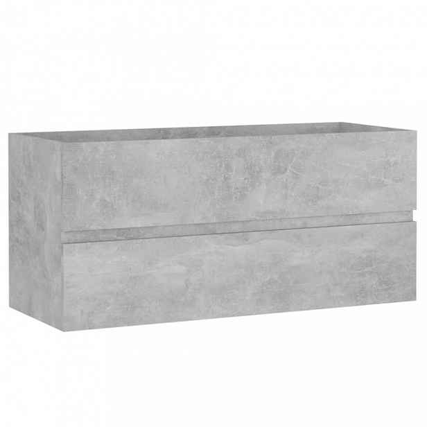 Skříňka pod umyvadlo 100 cm Dekorhome Beton