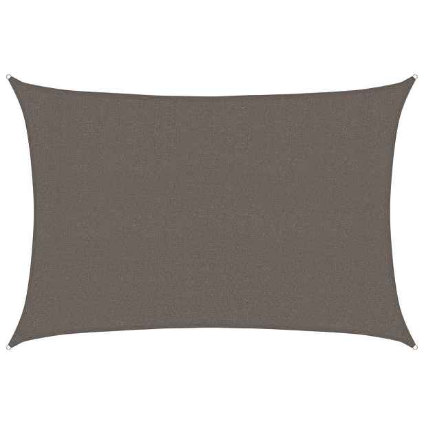 vidaXL Plachta proti slunci 160 g/m² antracitová 3 x 5 m HDPE