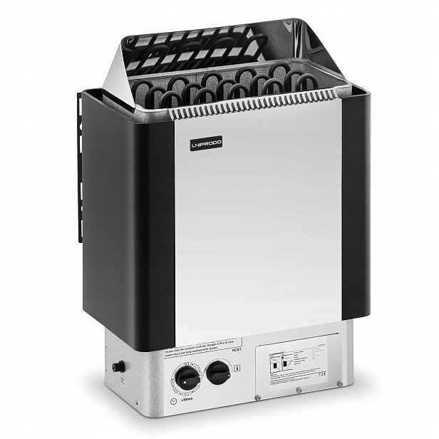 Kamna Uniprodo Elektrická 8 kW Finská do místností 8-12 m3