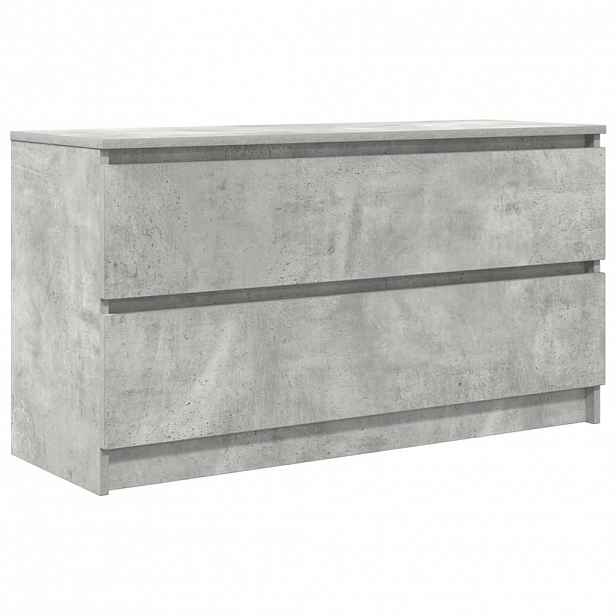 vidaXL TV skříňka betonově šedá 100x35x54 cm kompozitní dřevo