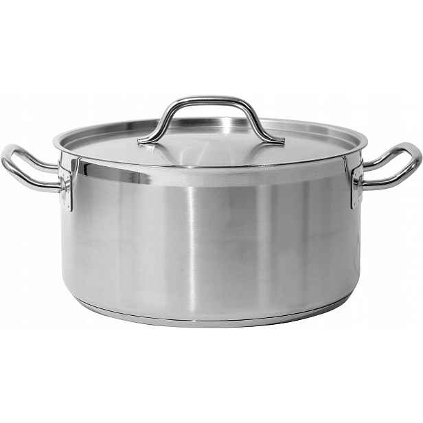 Hrnec S Poklicí Nerezová Ocel 32x16 cm 12,9L Na Indukci Yato