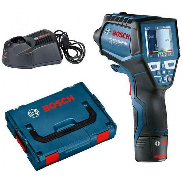 Bosch - 12V AKU termodetektor, 1x aku 2,0 Ah Li-Ion, nabíječka 0601083301