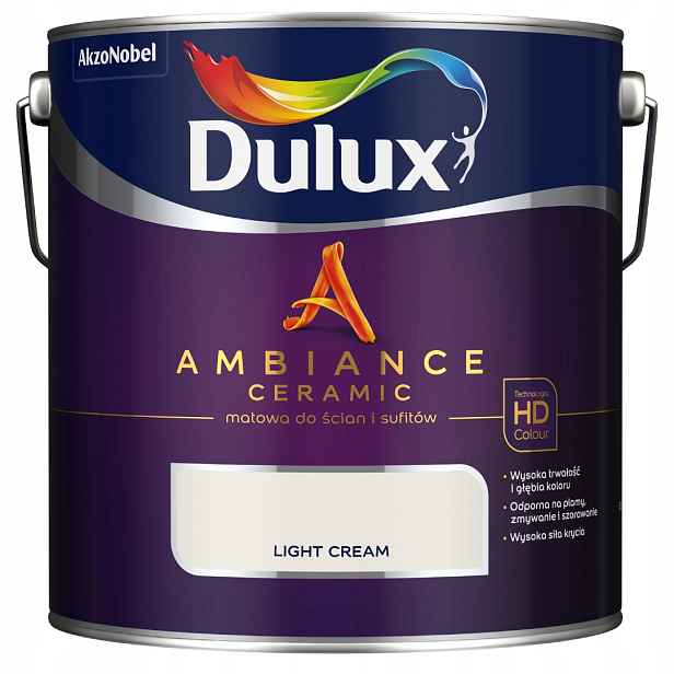Dulux Ambiance Ceramic Barva 2,5L Light Cream