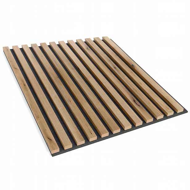 Nástěnné lamely na filcu Panel 3D 60x60
