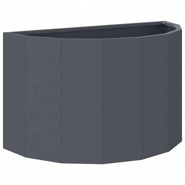 vidaXL Truhlík Antracit 60 x 30 x 35 cm Ocel
