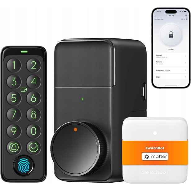 Elektronický Zámek Dveří Switchbot Smart Lock Wi-fi Zámek S Klávesnicí