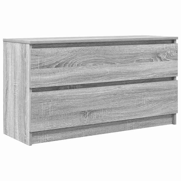 vidaXL TV skříňka šedá sonoma 100x35x54 cm kompozitní dřevo