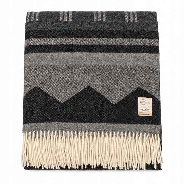 Vlněná Deka teplá měkká 100% vlna pléd 170x200 Cozy Blankets